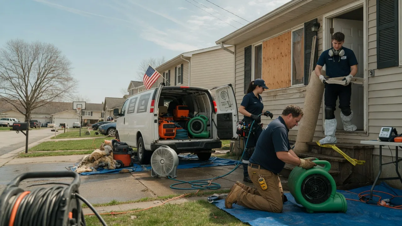 Water Damage Restoration in Hazel Green, WI near me
